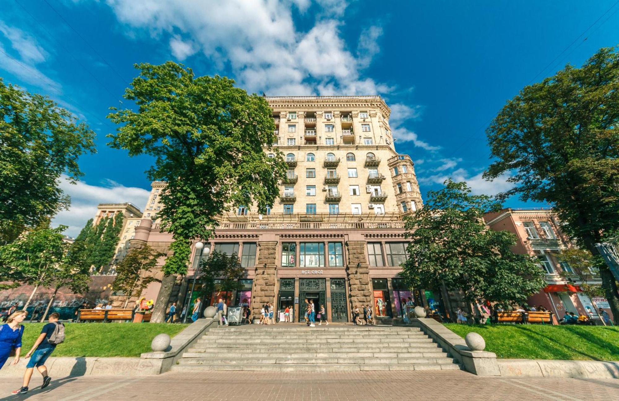 Apartments Rentals Ukraine on Kreshchatik Kiew Exterior foto