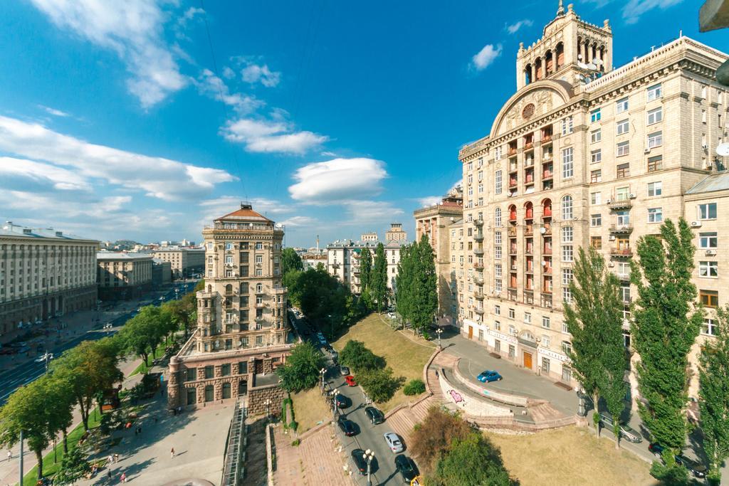 Apartments Rentals Ukraine on Kreshchatik Kiew Exterior foto